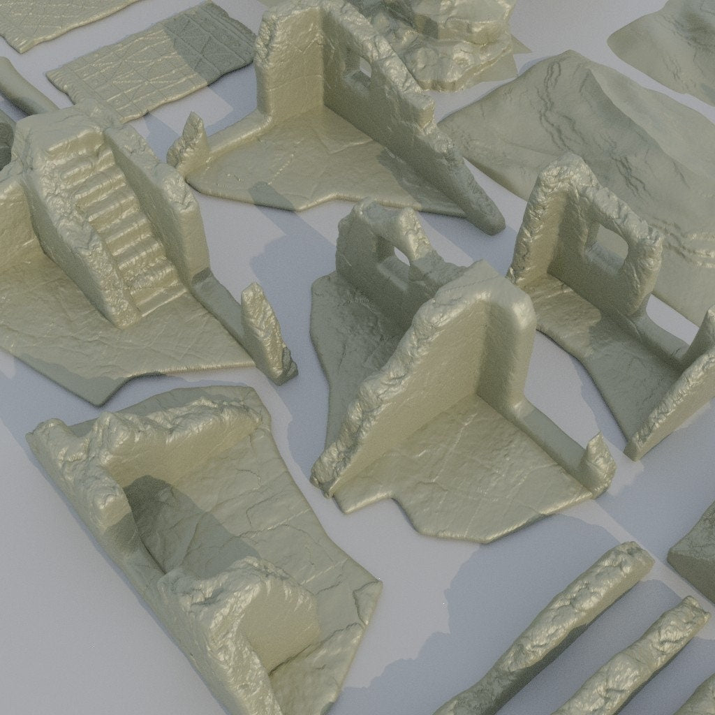 Desert Scatter Terrain | Aussie 3D Printed Miniatures and Terrain