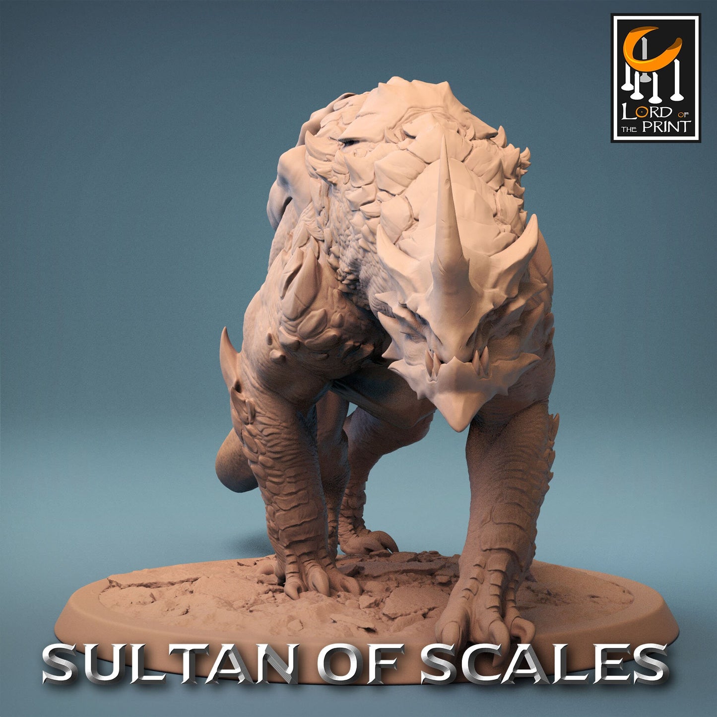 Wild Drakes, Sultan of the Sands, Lord of the Print | Dungeons and Dragons | Pathfinder | Table Top RPG | 3D Printed Model