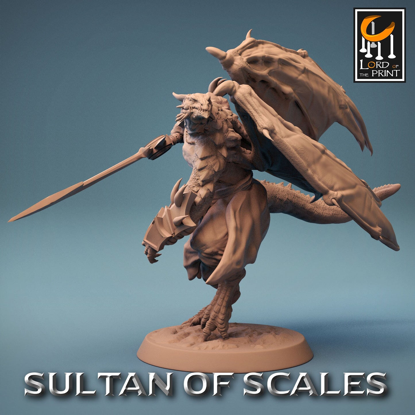 Dragonborn Soldiers, Pack 2, Shellback Ritual, Lord of the Print | Dungeons and Dragons | Pathfinder | Table Top RPG | 3D Printed Model