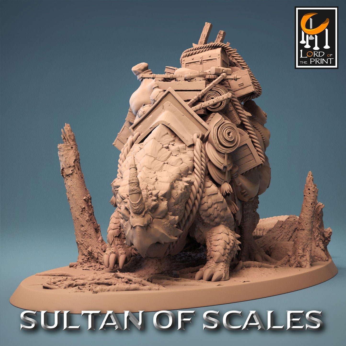 Galdera, Lord of the Print | Dungeons and Dragons | Pathfinder | Table Top RPG | 3D Printed Model