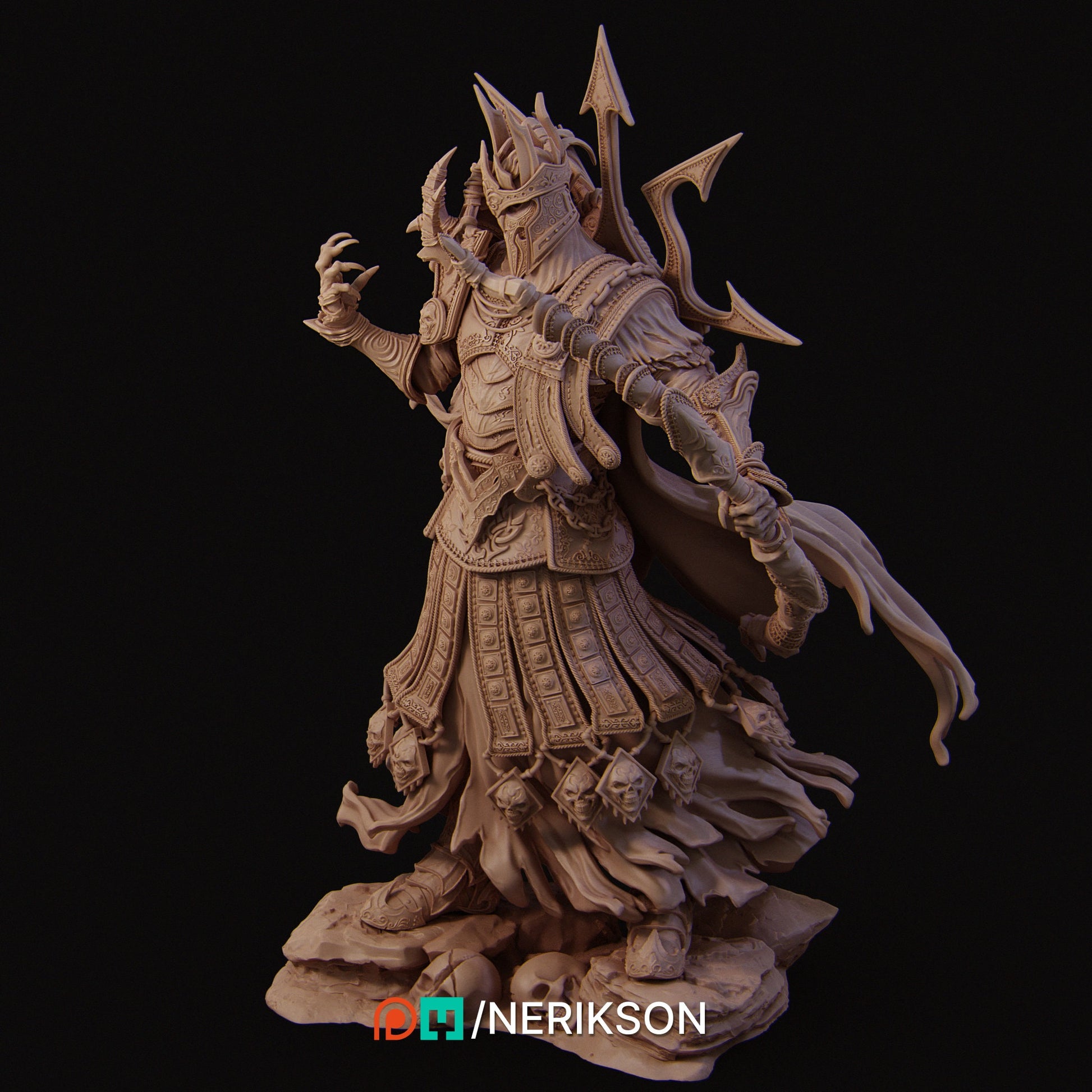 The Four Horsemen, Conquest, Powerful NPC, Ernest Nemirovsky | Dungeons and Dragons | Pathfinder | Table Top RPG | 3D Printed Model