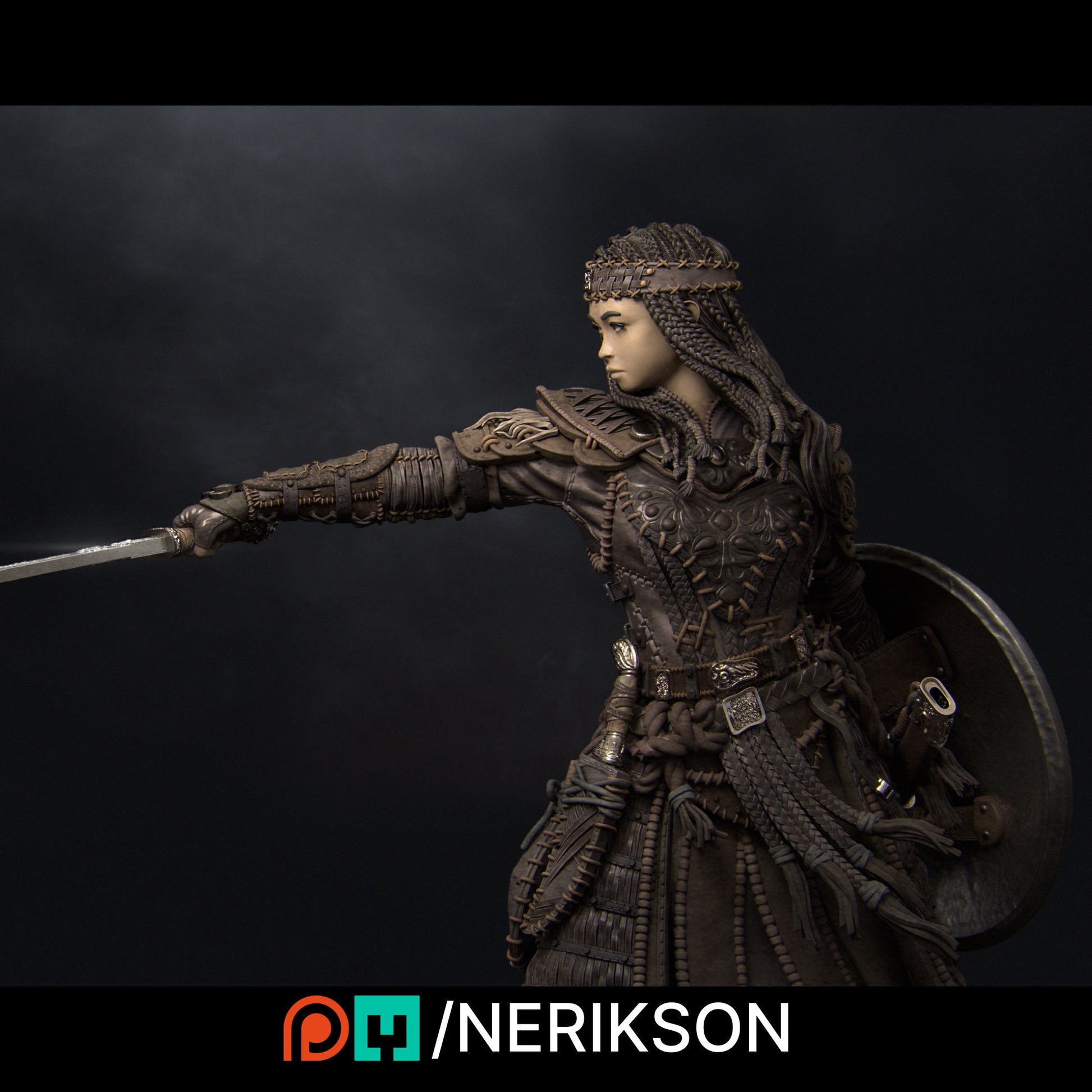 Tuya, The Undefeated, Powerful NPC, Ernest Nemirovsky | Dungeons and Dragons | Pathfinder | Table Top RPG | 3D Printed Model
