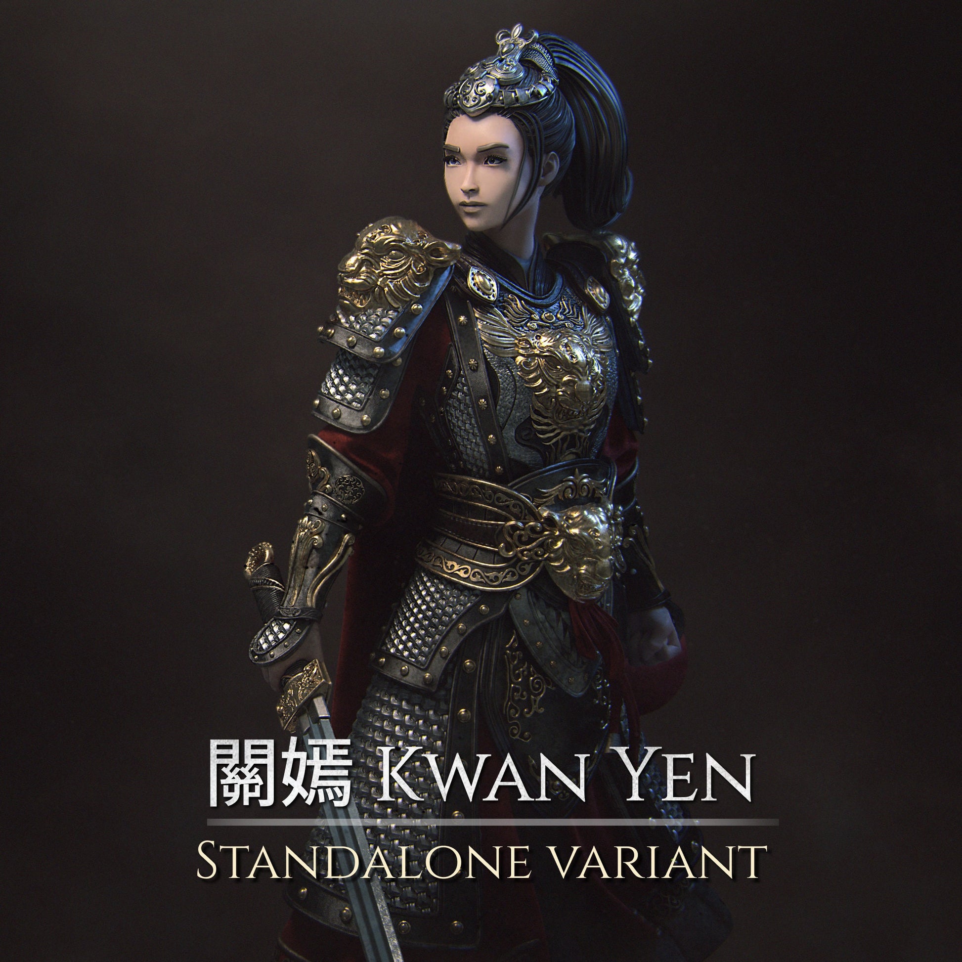 Kwan Yen, Standalone, Powerful NPC, Ernest Nemirovsky | Dungeons and Dragons | Pathfinder | Table Top RPG | 3D Printed Model