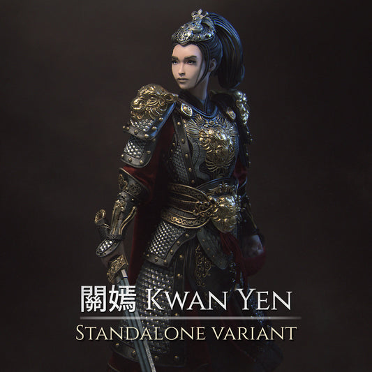 Kwan Yen, Standalone, Powerful NPC, Ernest Nemirovsky | Dungeons and Dragons | Pathfinder | Table Top RPG | 3D Printed Model