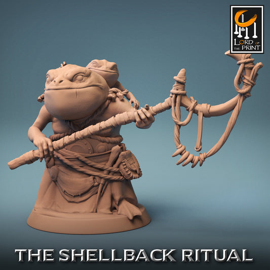 Croakers, Pack 1, Shellback Ritual, Lord of the Print | Dungeons and Dragons | Pathfinder | Table Top RPG | 3D Printed Model