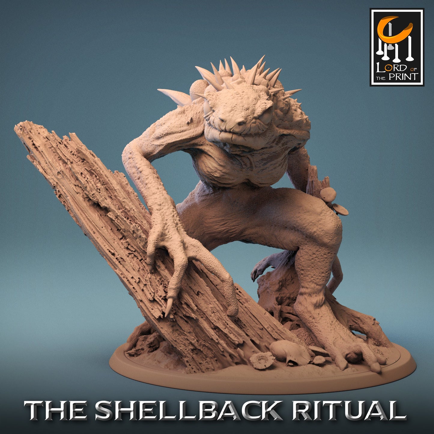 Fetid Stalker, The Shellback Ritual, Lord of the Print | Dungeons and Dragons | Pathfinder | Table Top RPG | 3D Printed Model