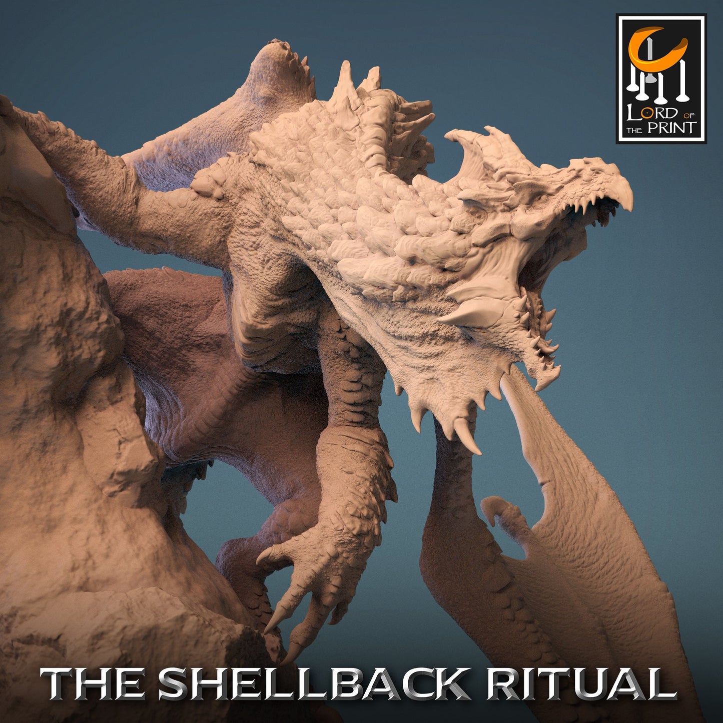 Legendary Chromatic White Dragon | Aussie 3D Printed Miniatures and Terrain