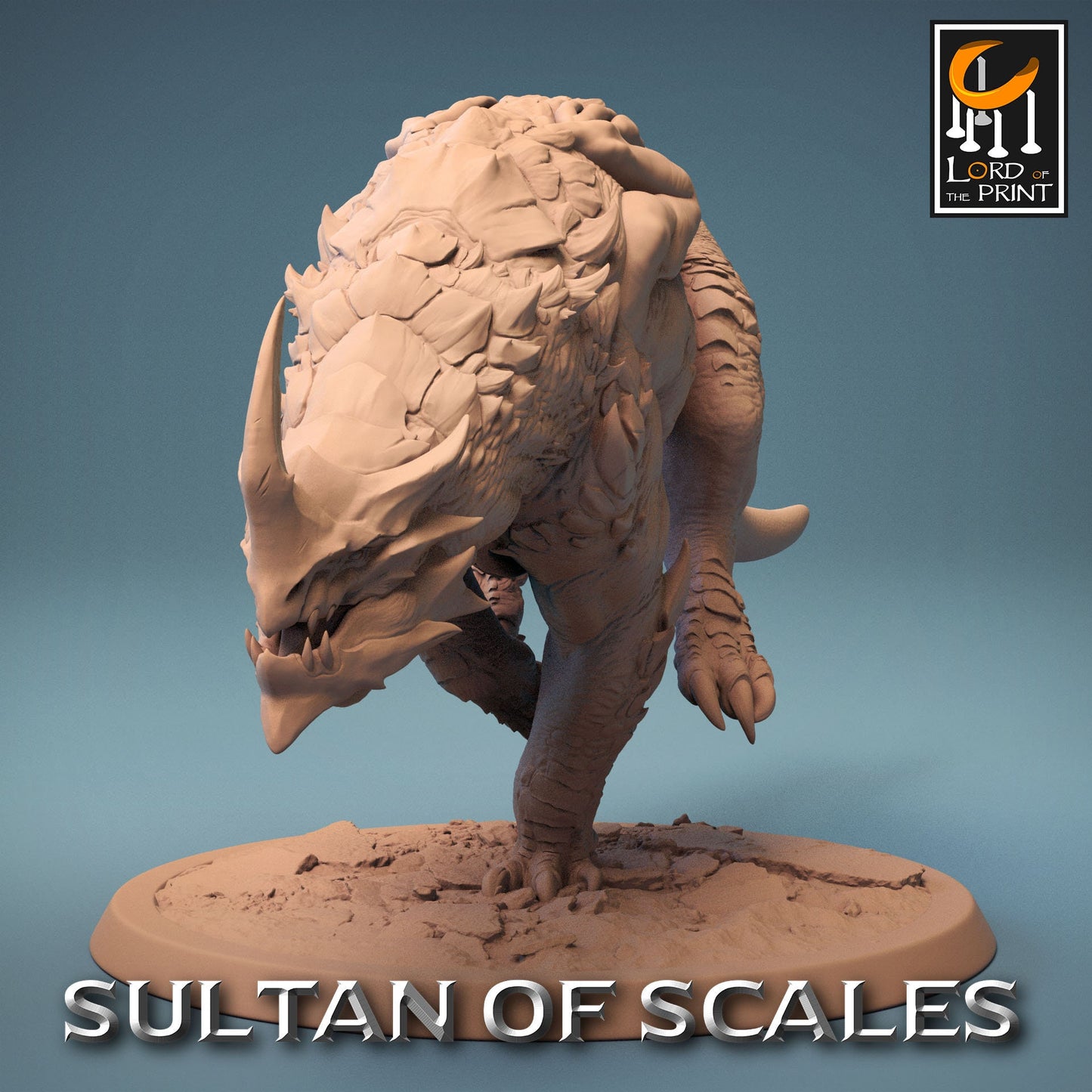 Wild Drakes, Sultan of the Sands, Lord of the Print | Dungeons and Dragons | Pathfinder | Table Top RPG | 3D Printed Model