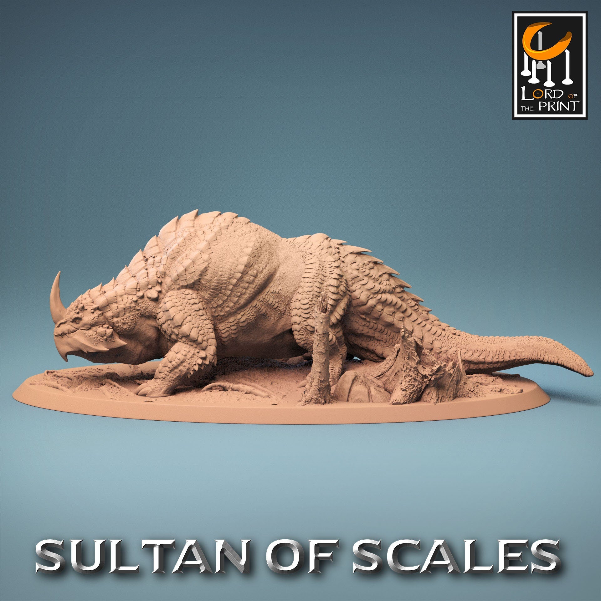 Galdera, Lord of the Print | Dungeons and Dragons | Pathfinder | Table Top RPG | 3D Printed Model