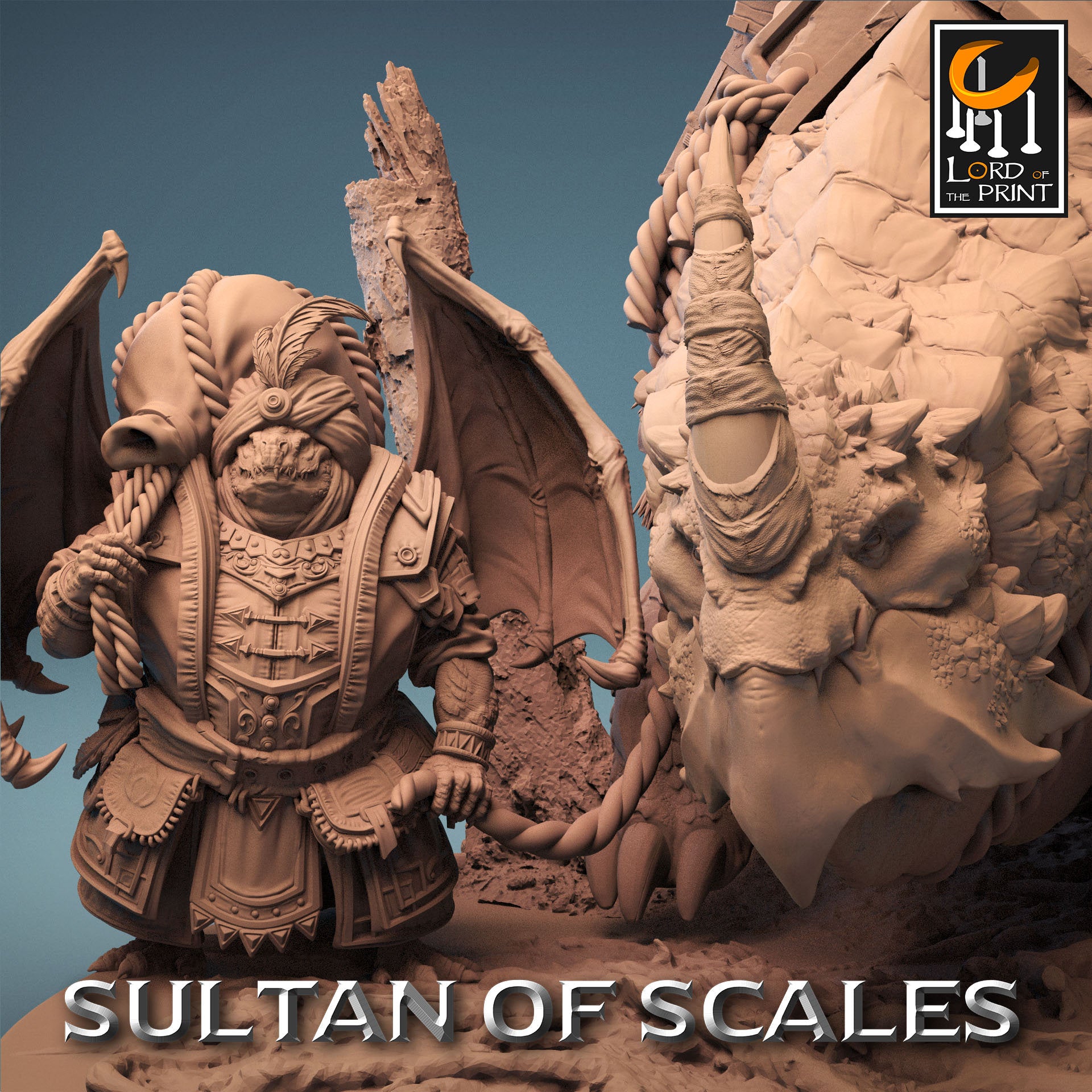 Galdera, Lord of the Print | Dungeons and Dragons | Pathfinder | Table Top RPG | 3D Printed Model