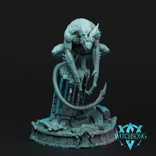 The Gargoyle, Witchsong Miniatures | Dungeons and Dragons | Pathfinder | Table Top RPG | 3D Printed Model