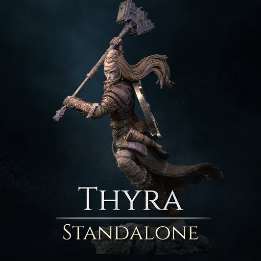 Thyra, Powerful NPC, Ernest Nemirovsky | Dungeons and Dragons | Pathfinder | Table Top RPG | 3D Printed Model