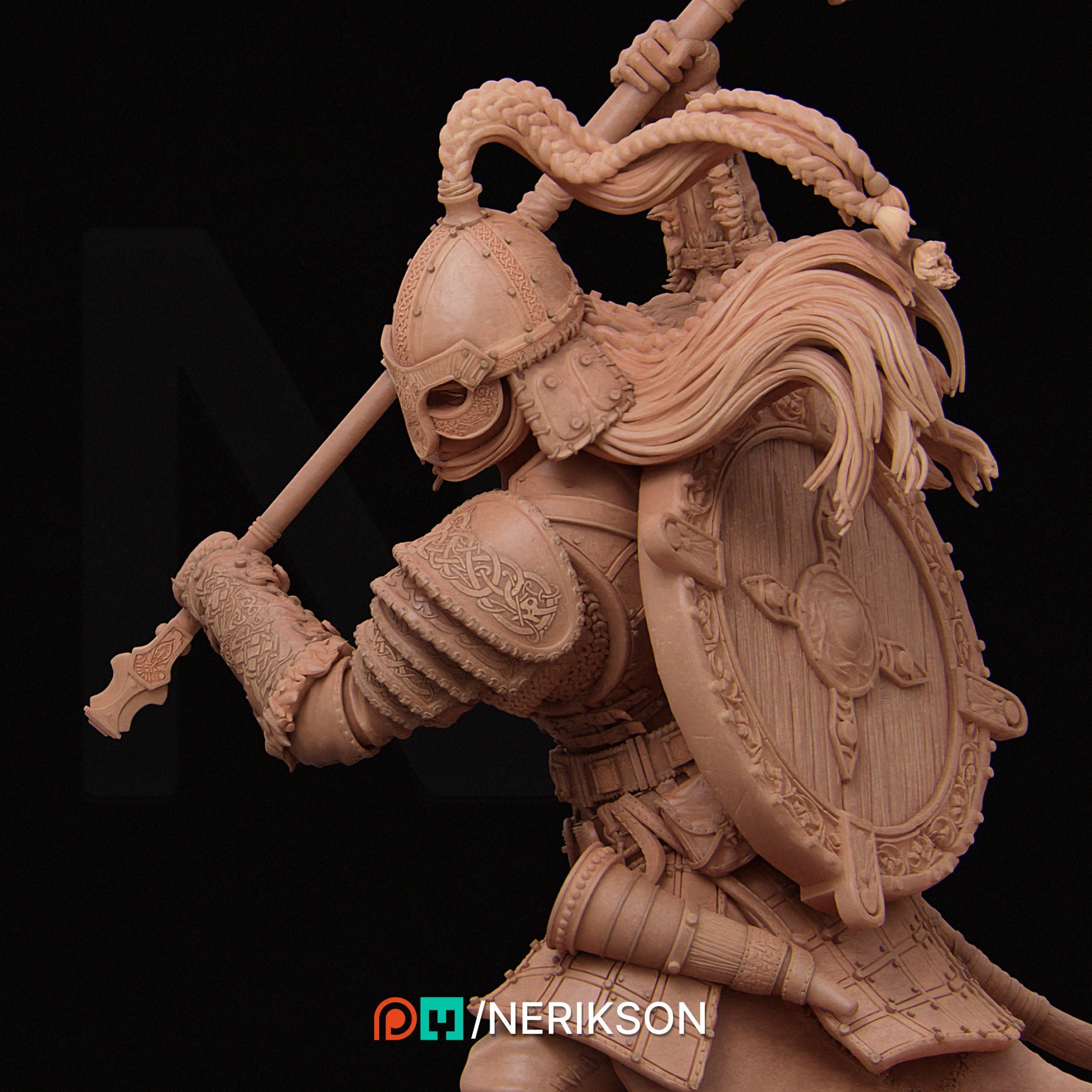 Thyra, Full Statue | Aussie 3D Printed Miniatures and Terrain