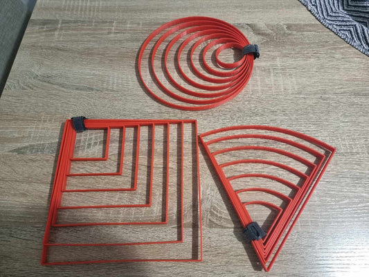 Spell Measurement Tools | Dungeons and Dragons | Pathfinder | Table Top RPG | 3D Printed Model