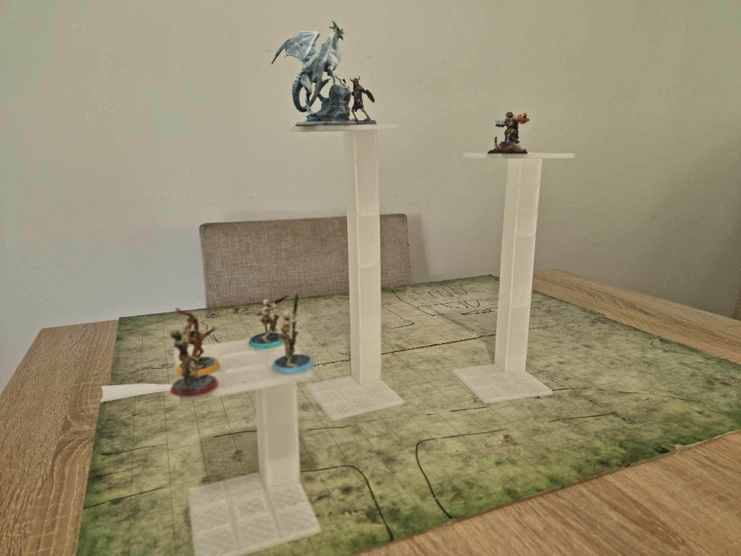 Height Platforms | Dungeons and Dragons | Pathfinder | Table Top RPG | 3D Printed Model