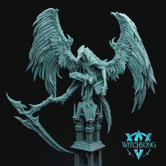 Death, 2 Poses Option, Witchsong Miniatures | Dungeons and Dragons | Pathfinder | Table Top RPG | 3D Printed Model