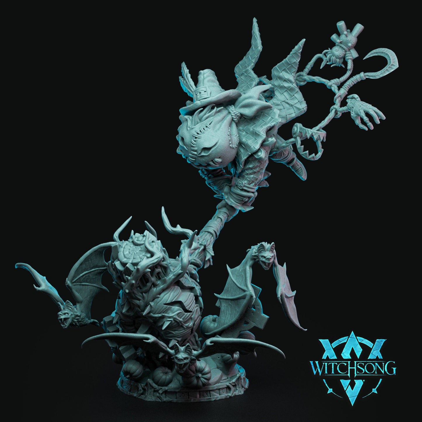 Gourd Smasher, Witchsong Miniatures | Dungeons and Dragons | Pathfinder | Table Top RPG | 3D Printed Model