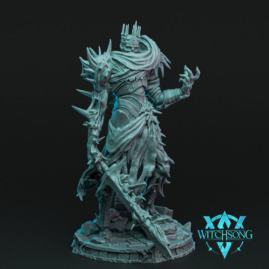 Once Dead King, Witchsong Miniatures | Dungeons and Dragons | Pathfinder | Table Top RPG | 3D Printed Model