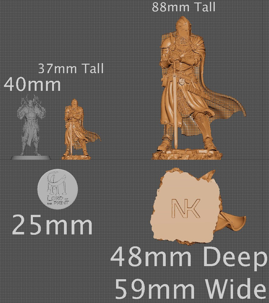 Ivanhoe | Aussie 3D Printed Miniatures and Terrain