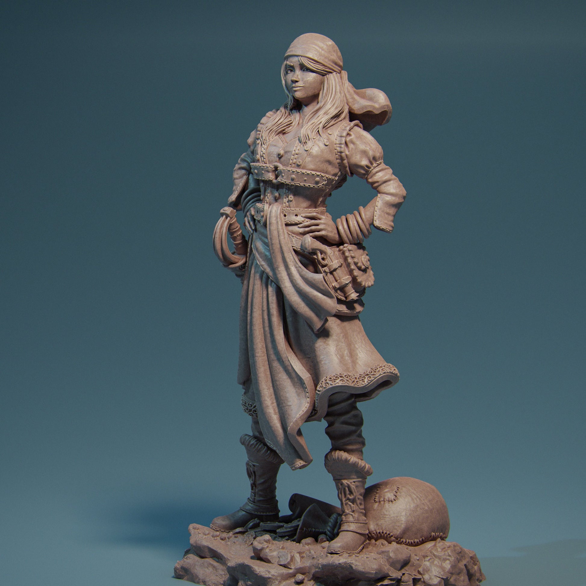 Teza, The Robber Girl | Aussie 3D Printed Miniatures and Terrain
