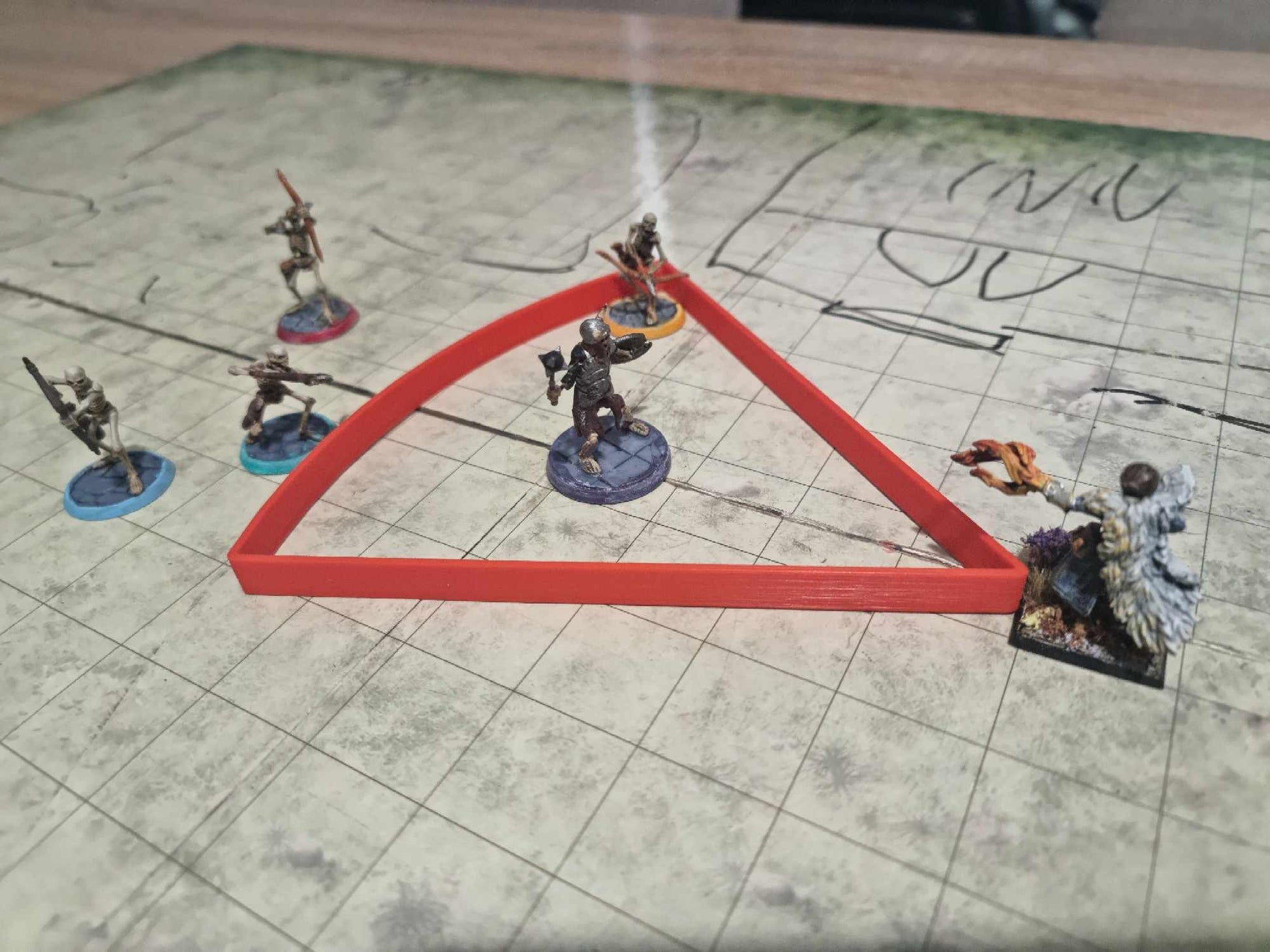Spell Measurement Tools | Dungeons and Dragons | Pathfinder | Table Top RPG | 3D Printed Model