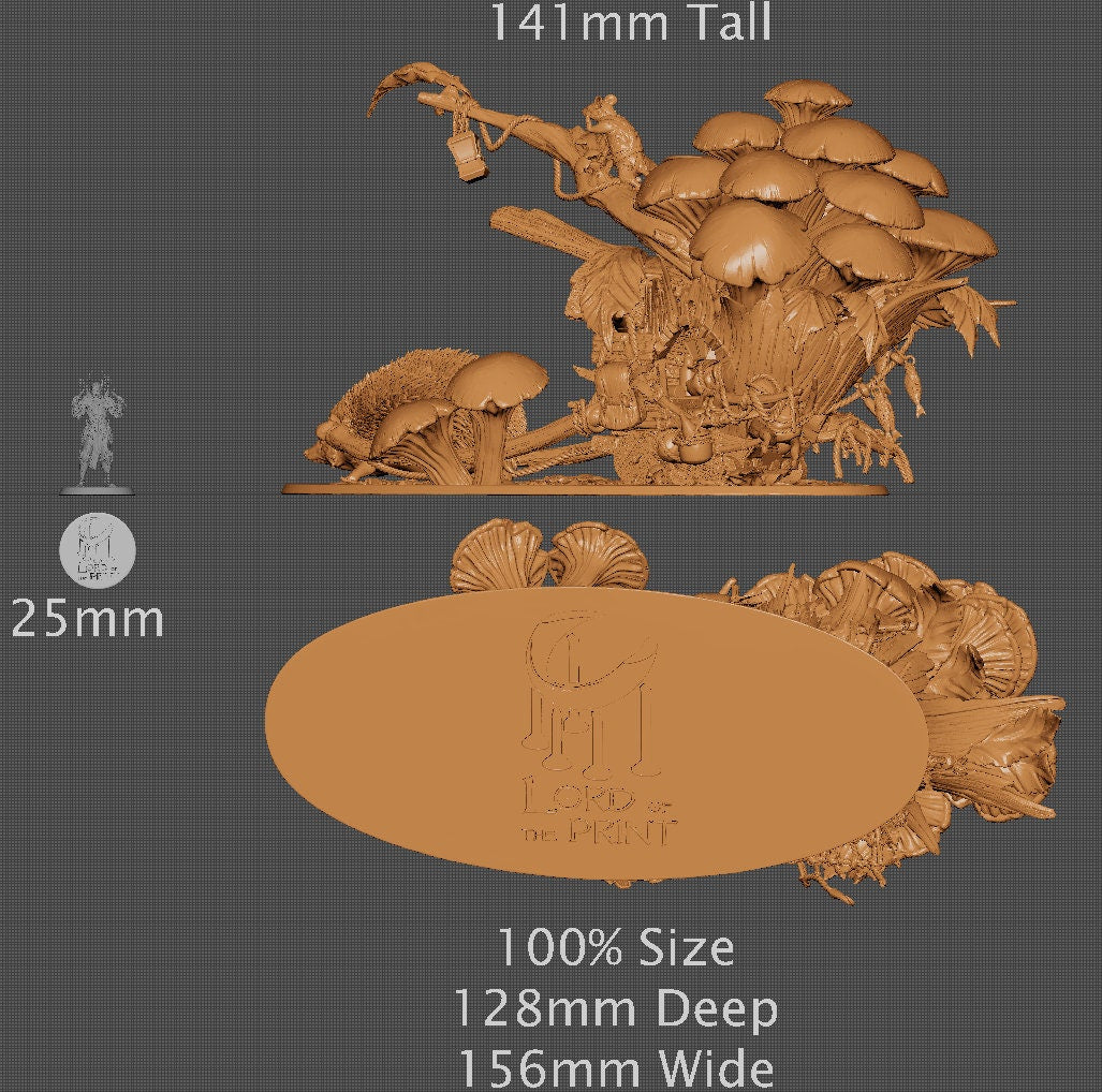 Hedgehog Caravan! Tale of Archduke Mousin Tome 2, Lord of the Print | Dungeons and Dragons | Pathfinder | Table Top RPG | 3D Printed Model