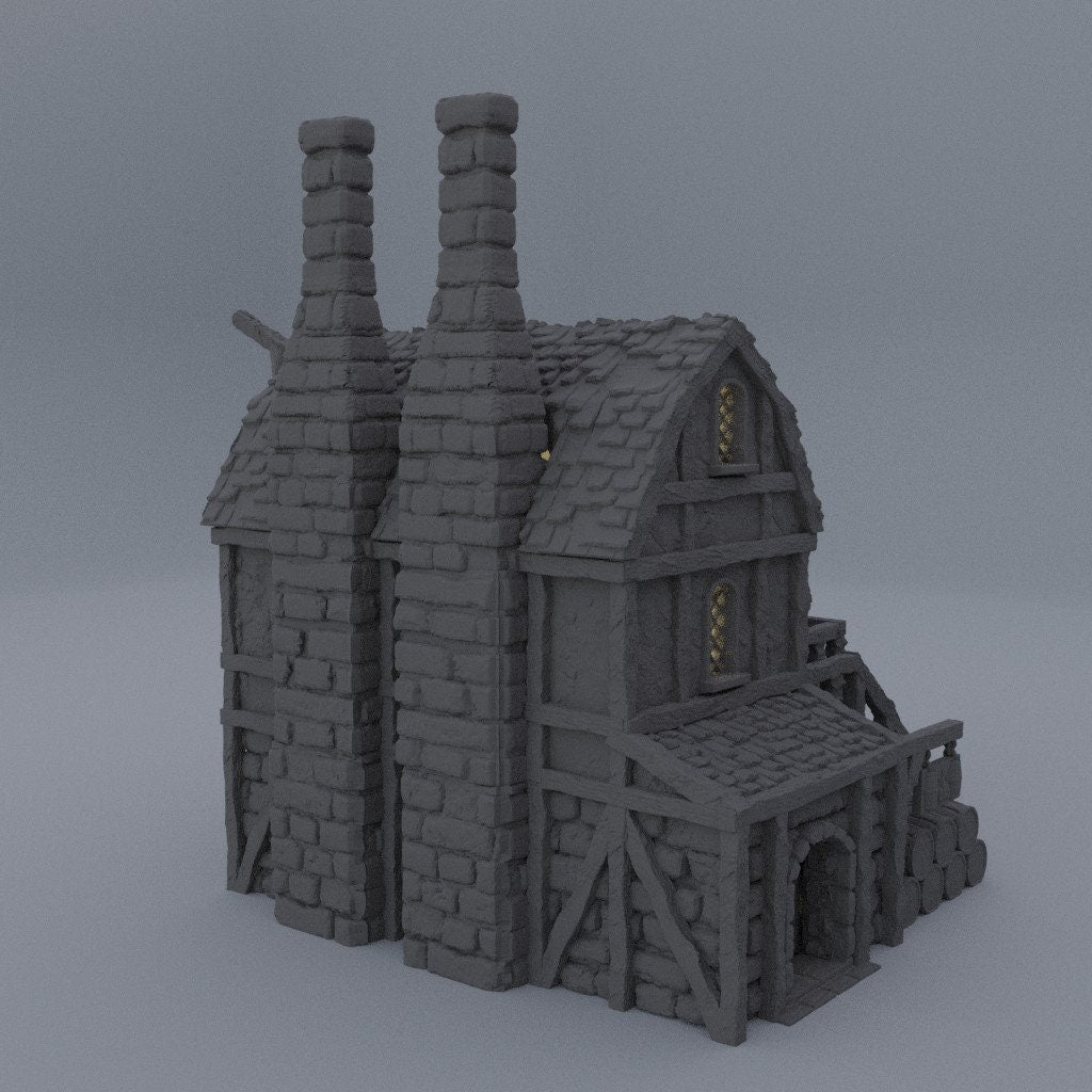 Medieval Destillery, Miniature Land | Dungeons and Dragons | Pathfinder | Table Top RPG | 3D Printed Model