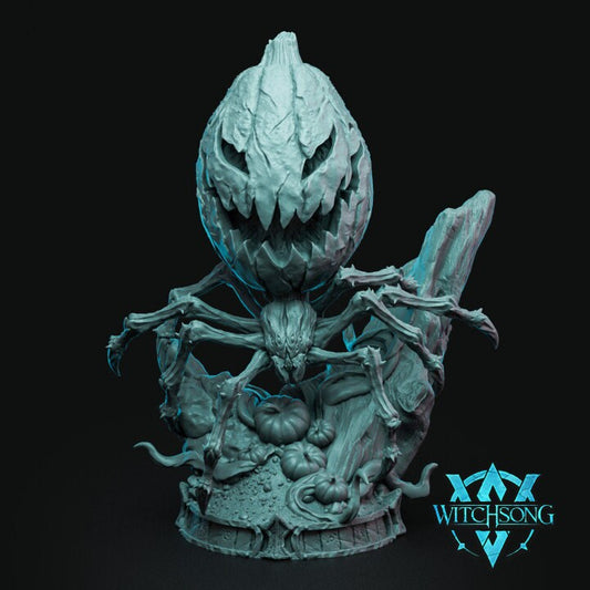 Arachno-lantern, Bust Option, Witchsong Miniatures | Dungeons and Dragons | Pathfinder | Table Top RPG | 3D Printed Model