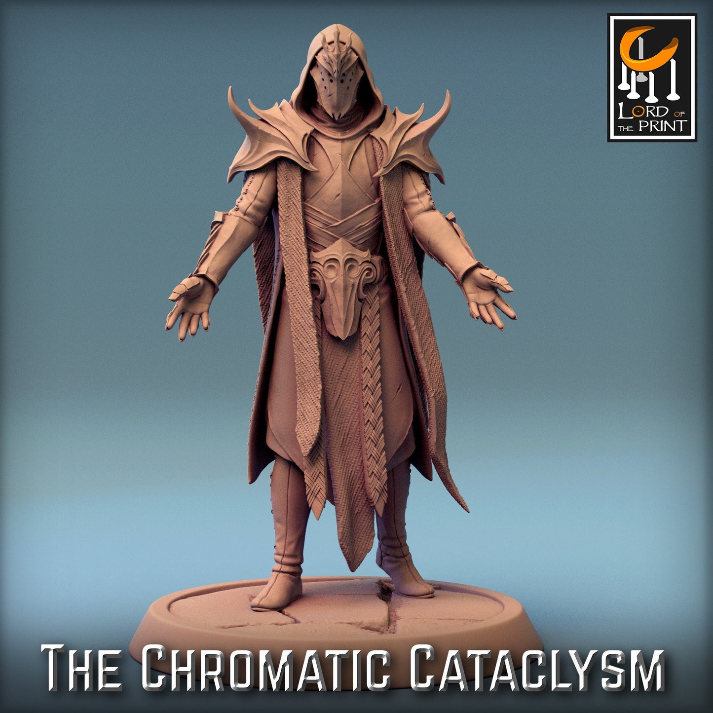 Dragon Cultists, Pack 1, Lord of the Print | Dungeons and Dragons | Pathfinder | Table Top RPG | 3D Printed Model