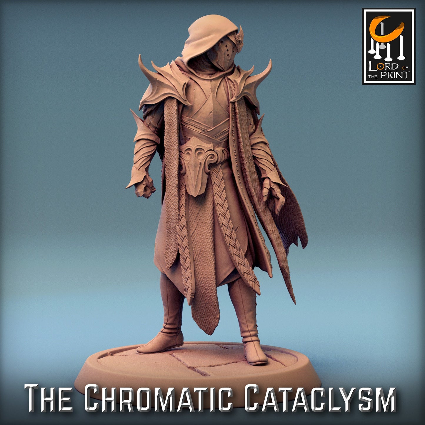 Dragon Cultists, Pack 1, Lord of the Print | Dungeons and Dragons | Pathfinder | Table Top RPG | 3D Printed Model