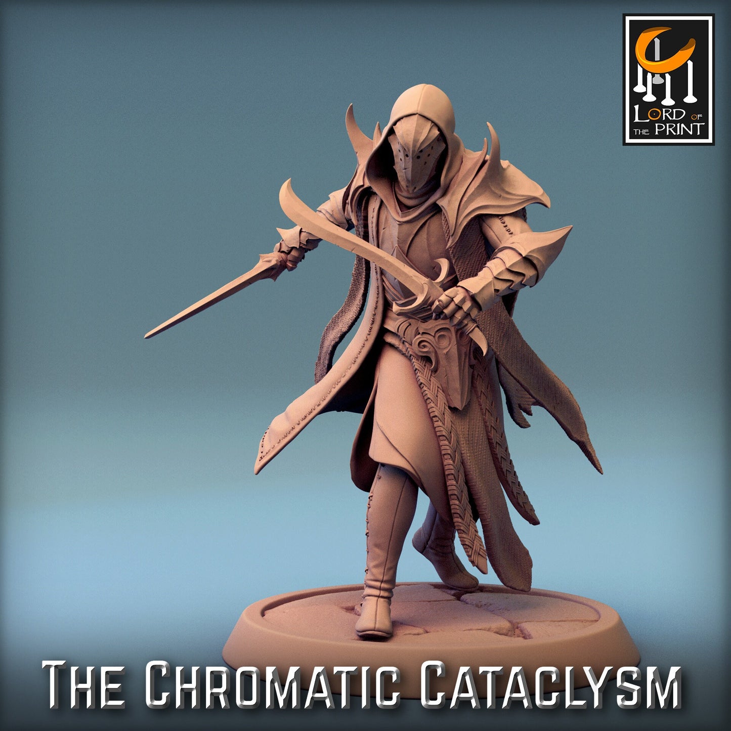 Dragon Cultists, Pack 1, Lord of the Print | Dungeons and Dragons | Pathfinder | Table Top RPG | 3D Printed Model