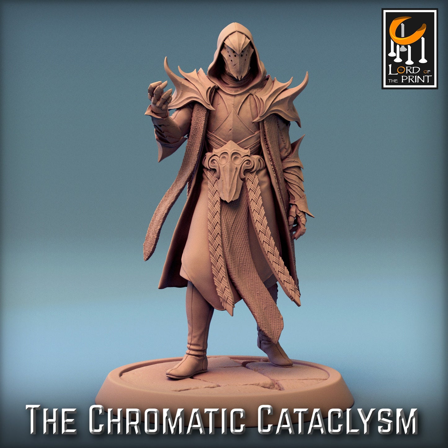Dragon Cultists, Pack 2, Lord of the Print | Dungeons and Dragons | Pathfinder | Table Top RPG | 3D Printed Model