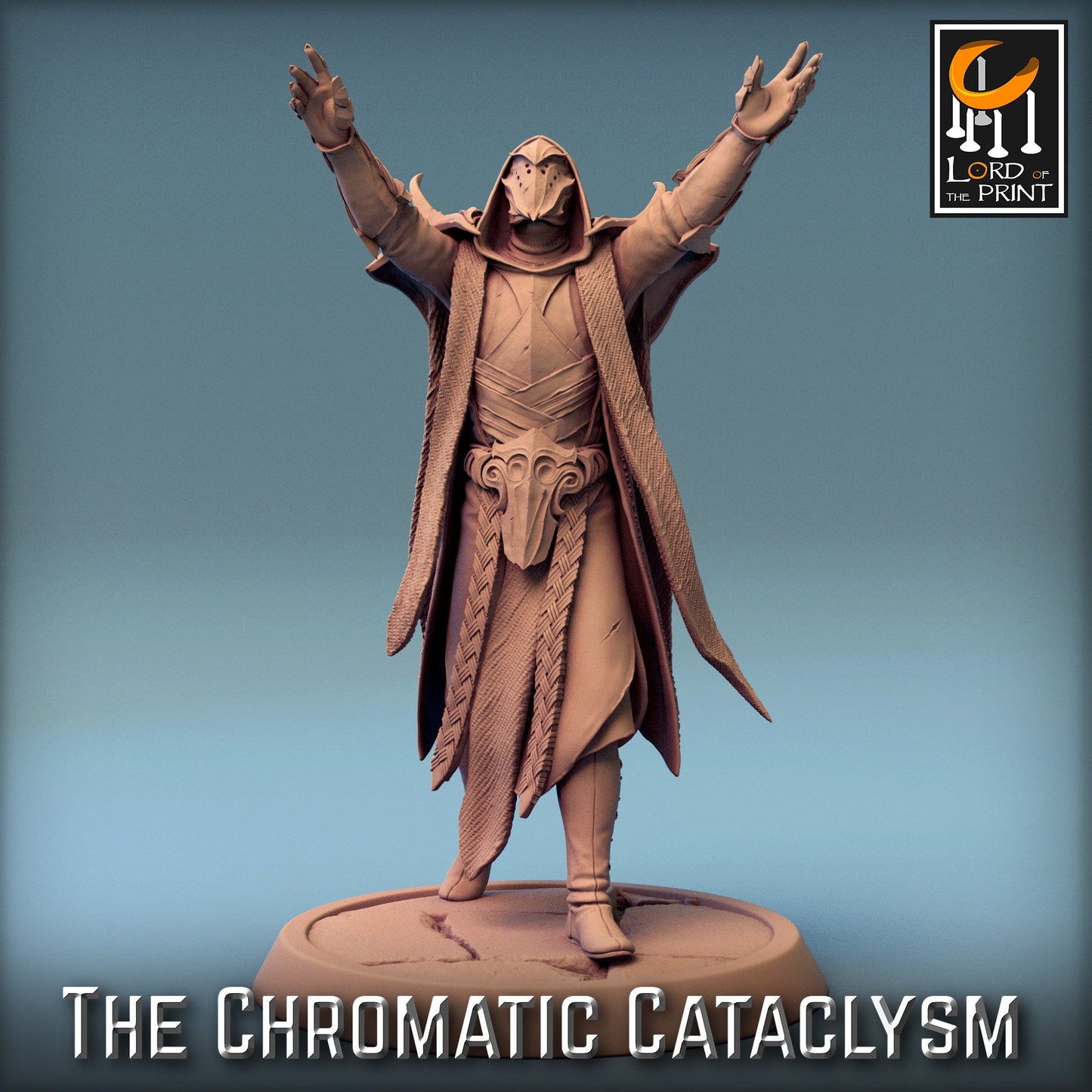 Dragon Cultists, Pack 2, Lord of the Print | Dungeons and Dragons | Pathfinder | Table Top RPG | 3D Printed Model