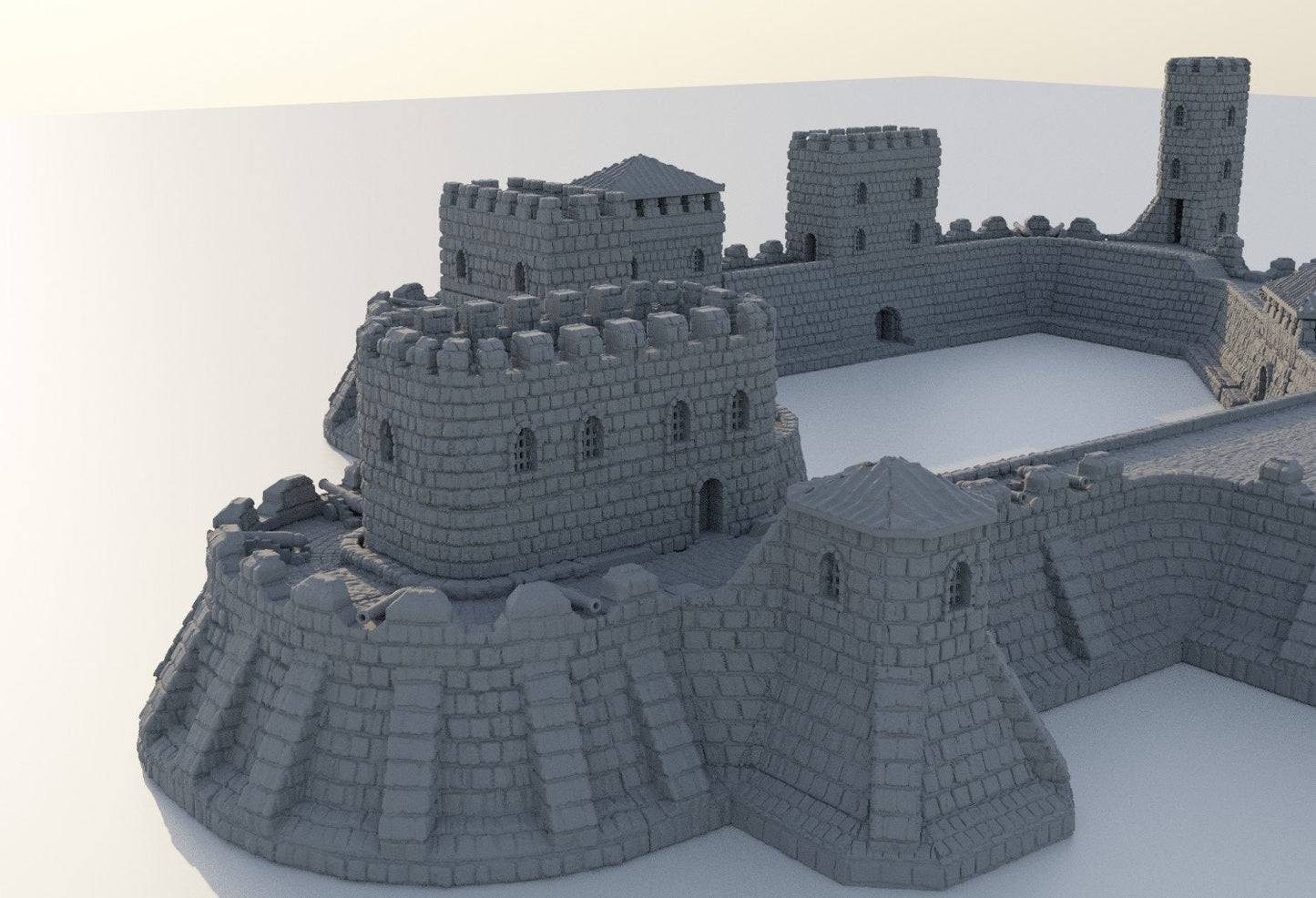 Fortified Colonial Port | Aussie 3D Printed Miniatures and Terrain