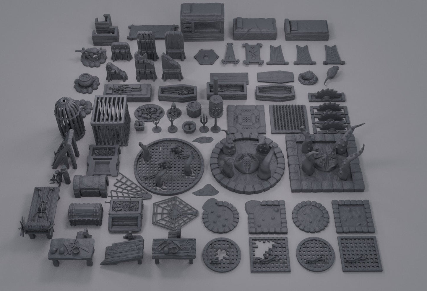 Dungeon Scatter Pack | Aussie 3D Printed Miniatures and Terrain