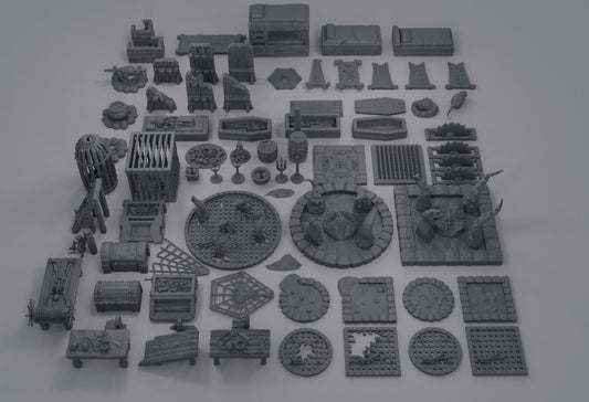 Dungeon Scatter Pack | Aussie 3D Printed Miniatures and Terrain