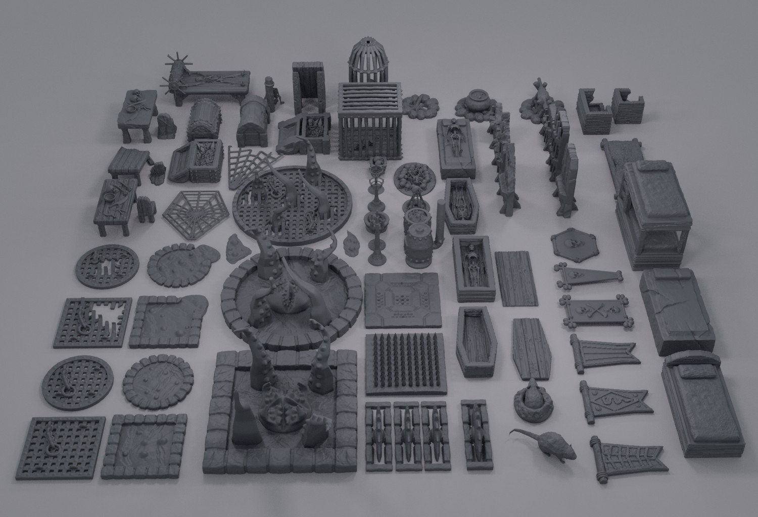 Dungeon Scatter Pack | Aussie 3D Printed Miniatures and Terrain