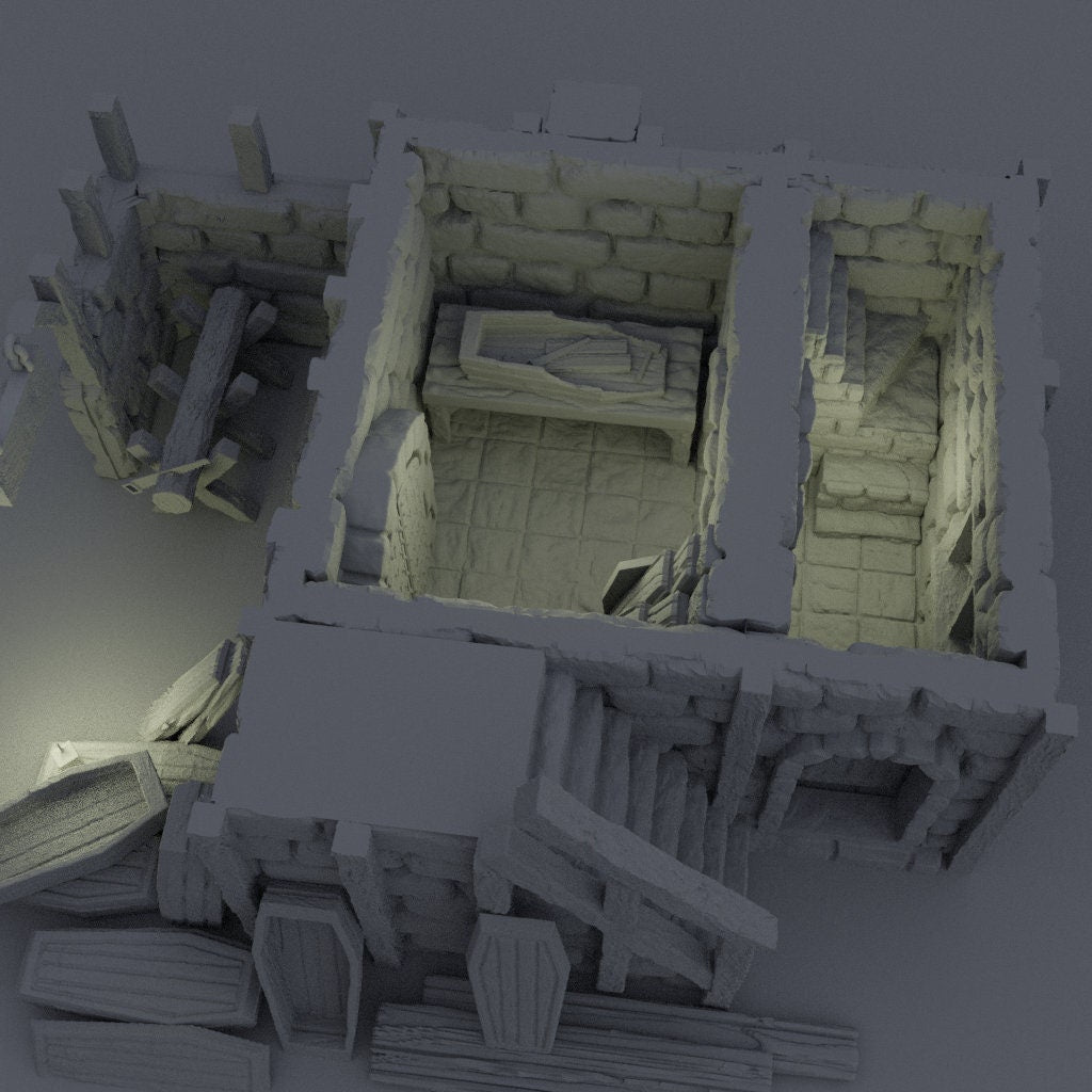 Coffin Makers Shop | Aussie 3D Printed Miniatures and Terrain