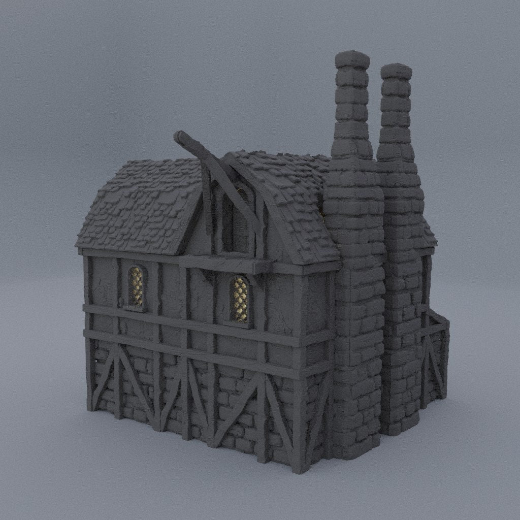 Medieval Destillery, Miniature Land | Dungeons and Dragons | Pathfinder | Table Top RPG | 3D Printed Model