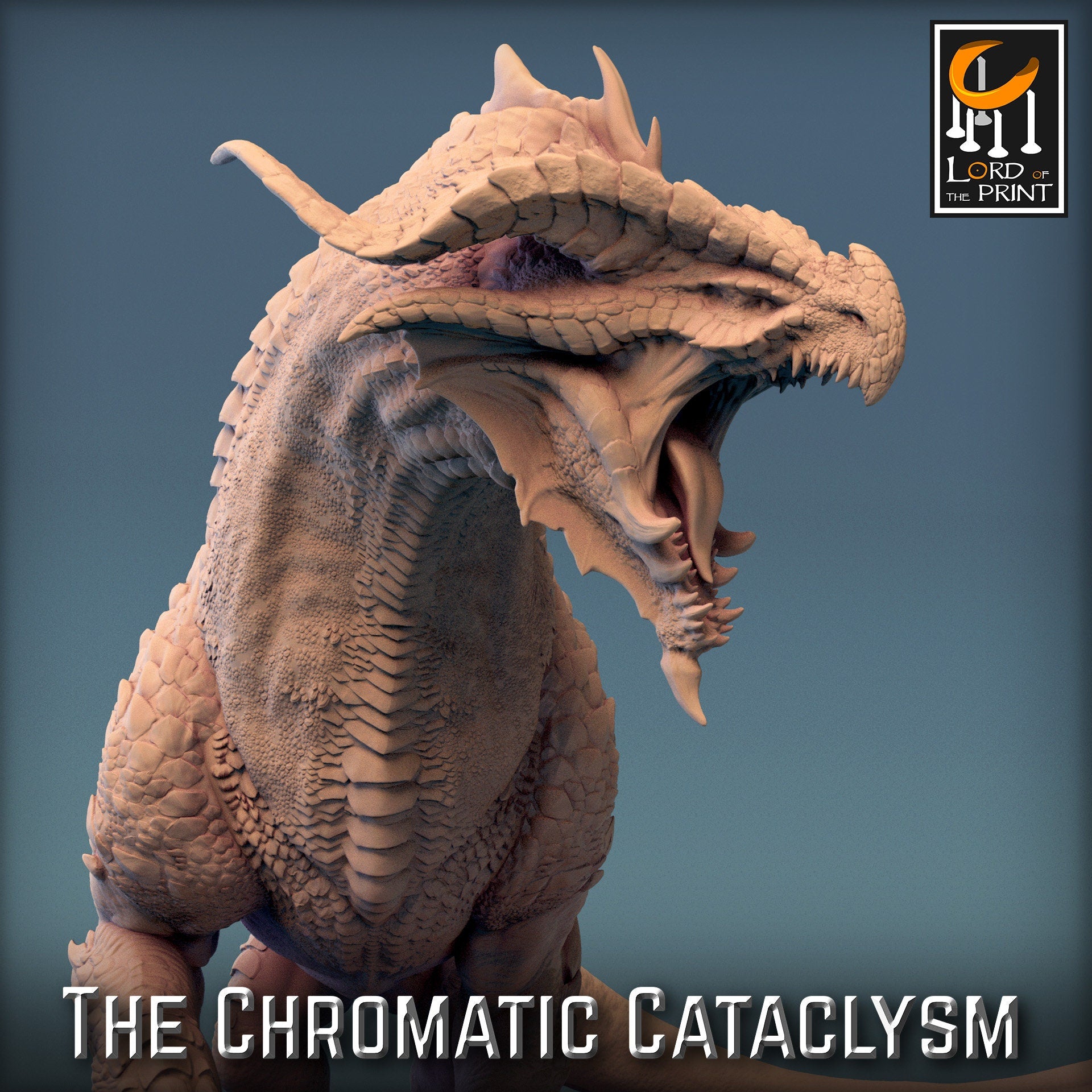 Red Dragon Spawn, Chromatic Cataclysm, Lord of the Print | Dungeons and Dragons | Pathfinder | Table Top RPG | 3D Printed Model
