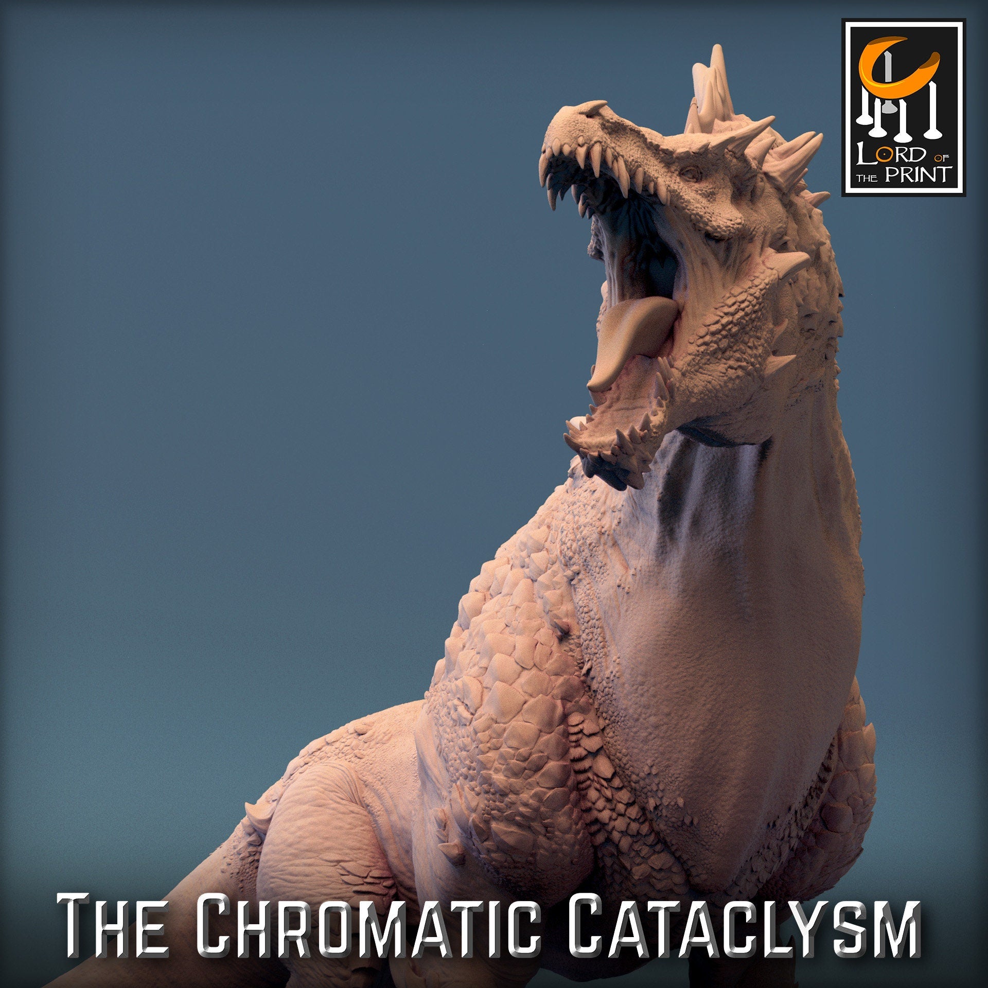 Green Dragon Spawn, Chromatic Cataclysm, Lord of the Print | Dungeons and Dragons | Pathfinder | Table Top RPG | 3D Printed Model