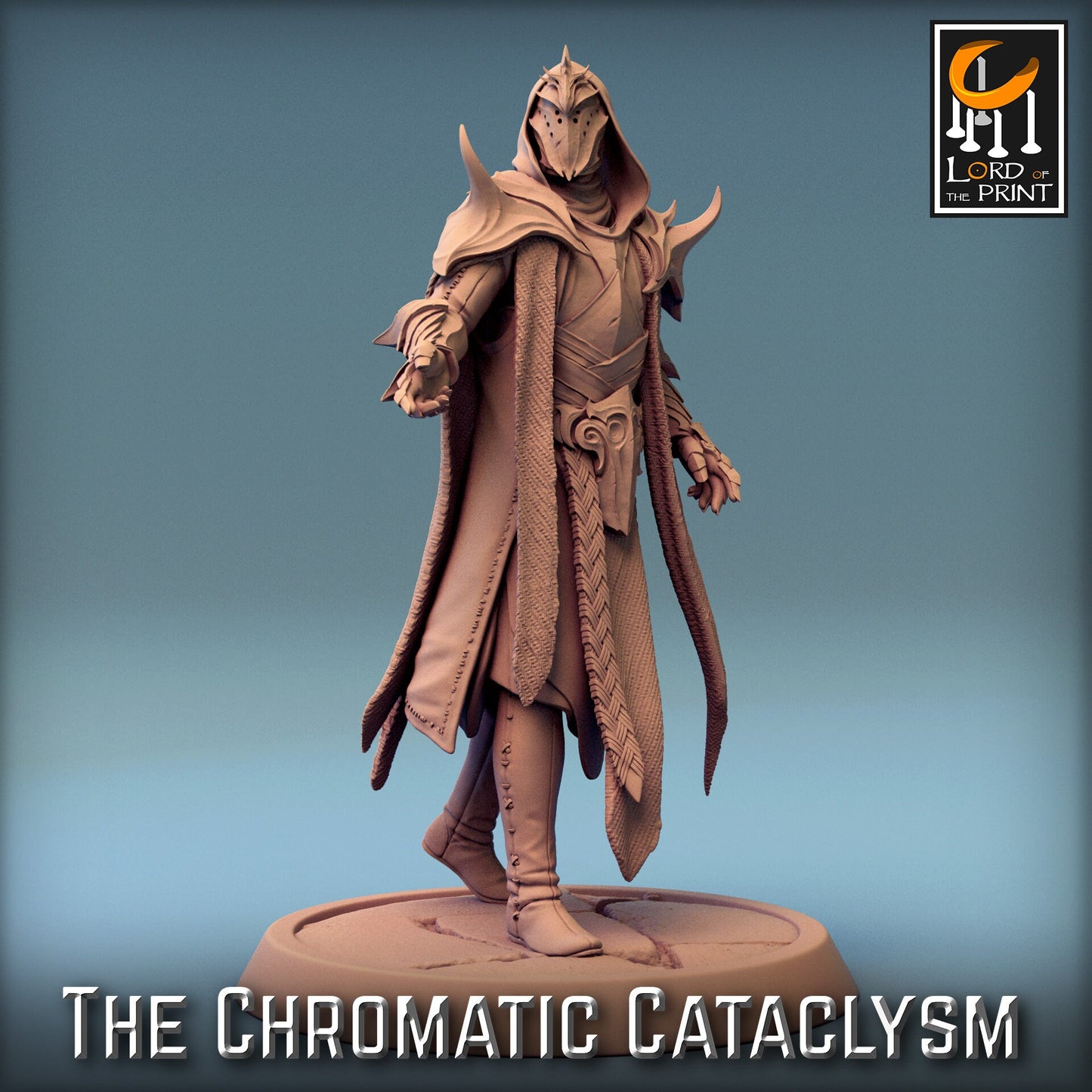 Dragon Cultists, Pack 1, Lord of the Print | Dungeons and Dragons | Pathfinder | Table Top RPG | 3D Printed Model