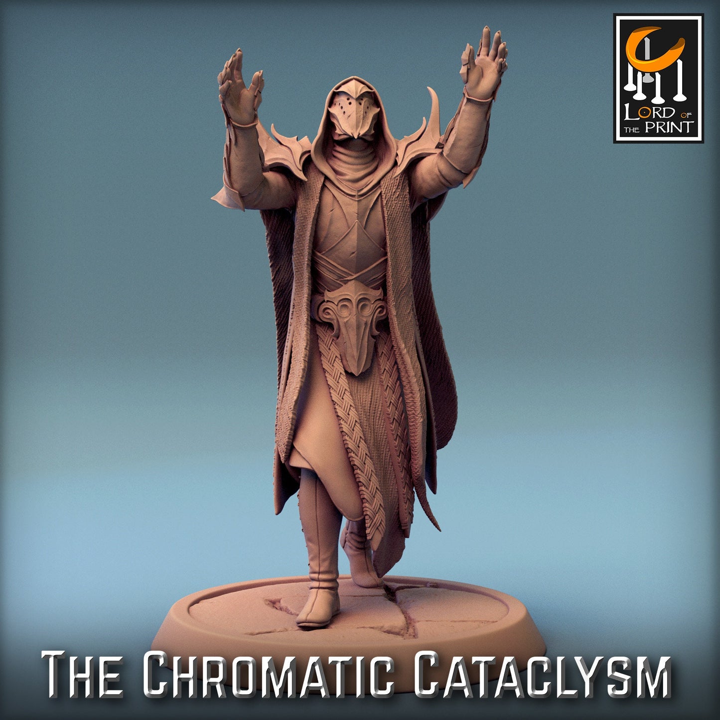 Dragon Cultists, Pack 2, Lord of the Print | Dungeons and Dragons | Pathfinder | Table Top RPG | 3D Printed Model