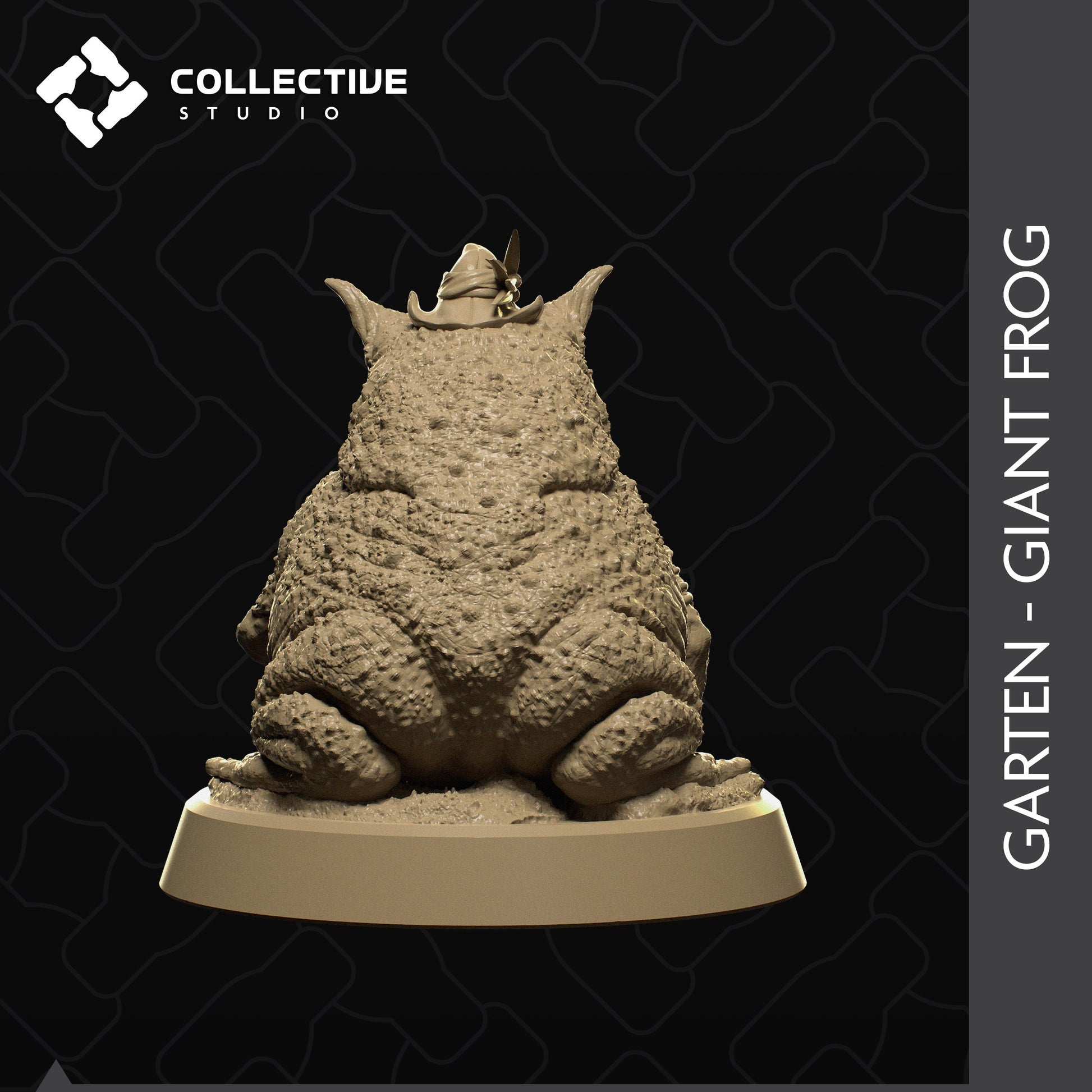 Frog, Collective Studios | Dungeons and Dragons | Pathfinder | Table Top RPG | 3D Printed Model