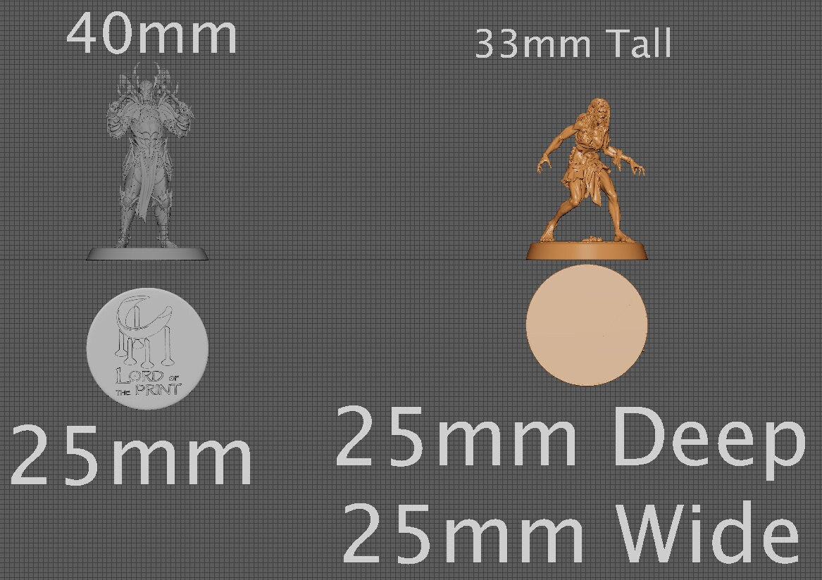 Vampire Spawn, Collective Studios | Dungeons and Dragons | Pathfinder | Table Top RPG | 3D Printed Model