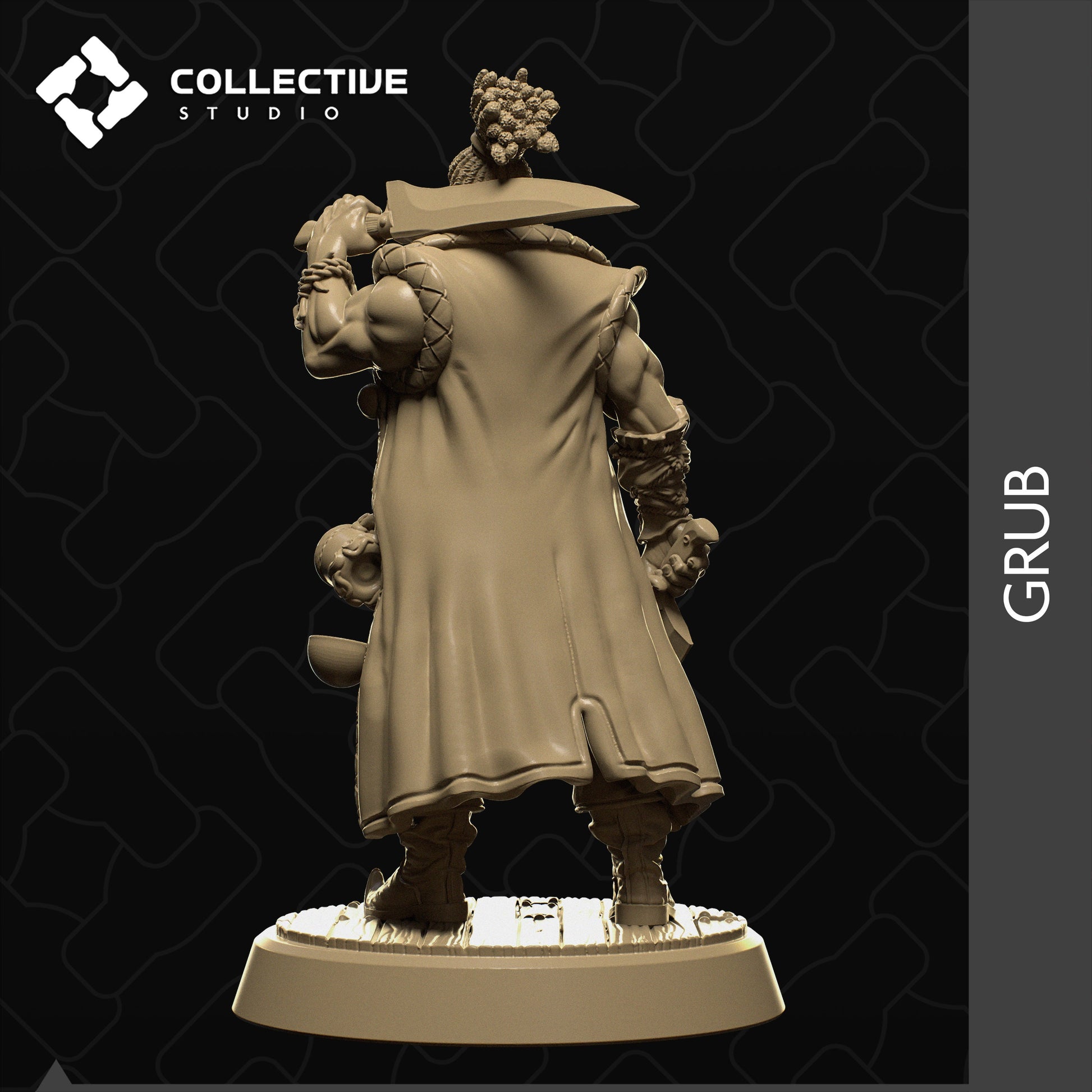 Grub, Collective Studios | Dungeons and Dragons | Pathfinder | Table Top RPG | 3D Printed Model