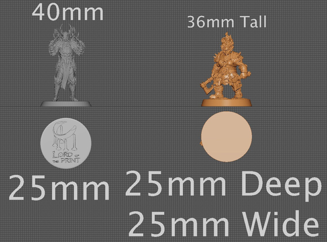 Elemental Soldier | Aussie 3D Printed Miniatures and Terrain