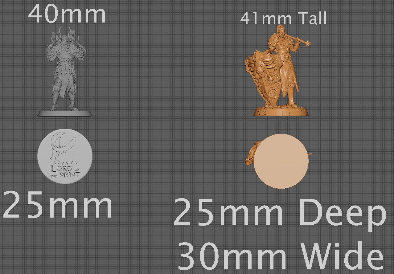 Julieta | Aussie 3D Printed Miniatures and Terrain