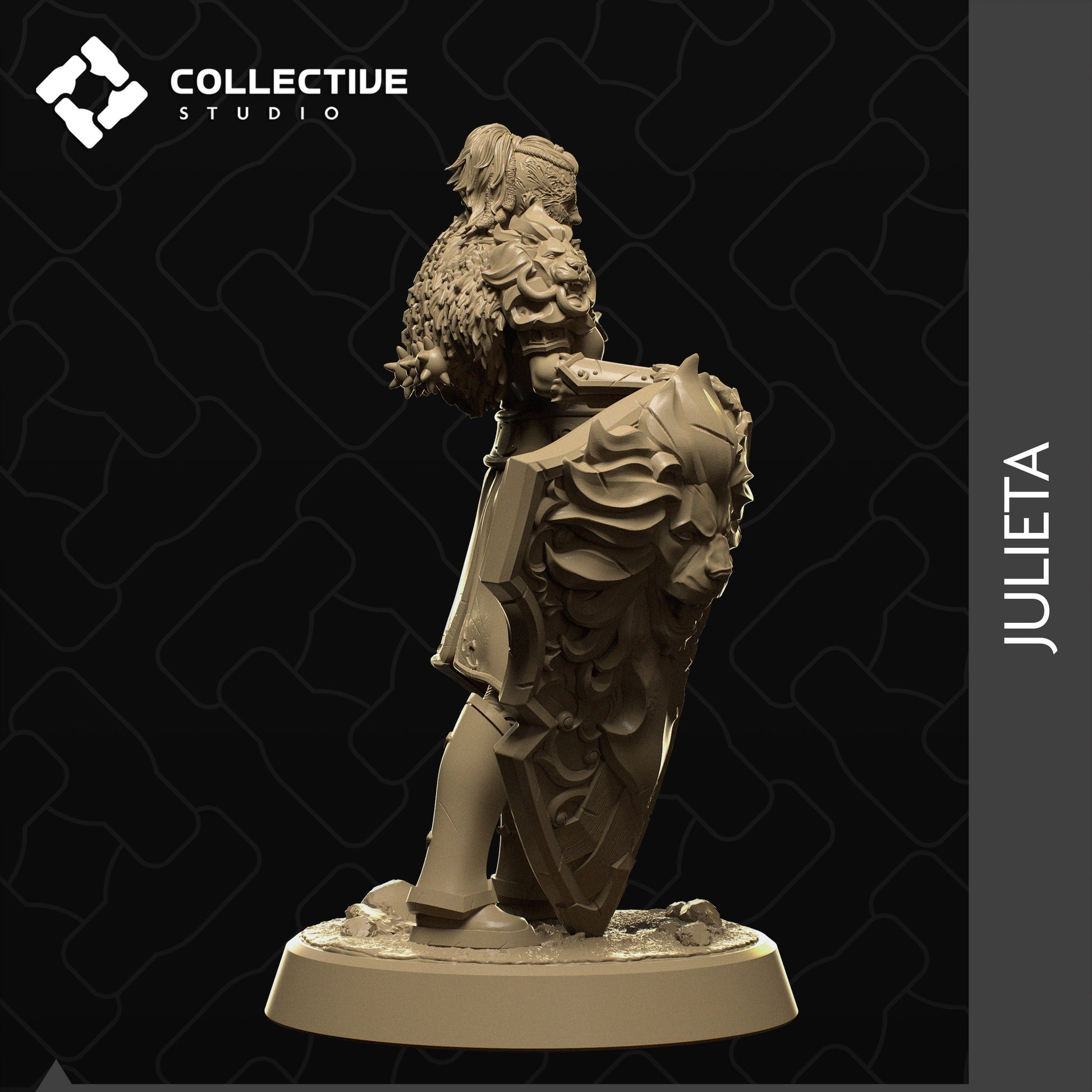 Julieta, Collective Studios | Dungeons and Dragons | Pathfinder | Table Top RPG | 3D Printed Model