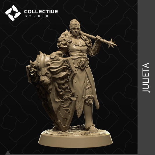 Julieta, Collective Studios | Dungeons and Dragons | Pathfinder | Table Top RPG | 3D Printed Model